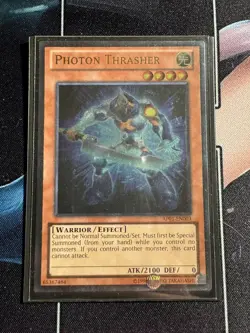 Yugioh Photon Thrasher AP01-EN003 Ultimate Rare NM - Image 1