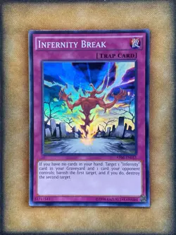 Yugioh Infernity Break AP06-EN013 Super Rare NM - Image 1