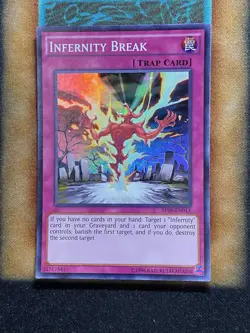 Yugioh Infernity Break AP06-EN013 Super Rare LP - Image 1