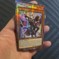 Yugioh Medius the Pure Starlight Rare - 1st Edition NM DUAD-EN008 - Image 2