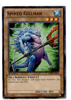 Spined Gillman | SDRE-EN009 | Yu-Gi-Oh! TCG - Image 1
