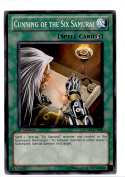 Cunning of the Six Samurai | RYMP-EN109 | Yu-Gi-Oh! TCG - Image 1