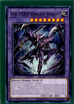 Evil HERO Darkest Knight | SUDA-EN033 | Yu-Gi-Oh! TCG - Image 1