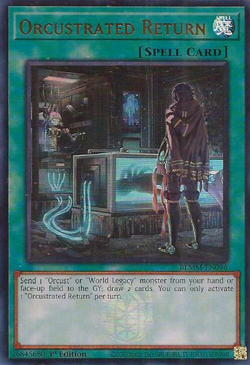 3x Orcustrated Return | BLMM-EN096 | Ultra Rare | Yu-Gi-Oh! TCG - Image 1