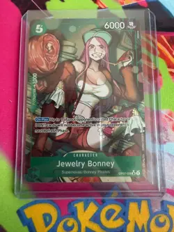 Jewelry Bonney OP07-026 - One Piece 500 Years in the Future Alt Art - Image 1