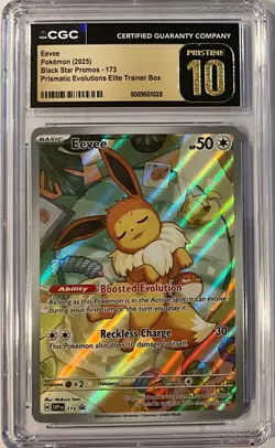 Eevee 173 Sv: Scarlet & Violet Promo Cards Holo PRISTINE 10 VERY RARE PRISTINE - Image 1