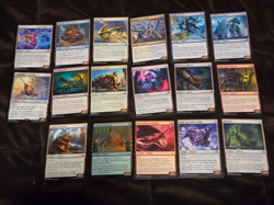 MTG Lot of 17 ARTIFACT Cards (VEHICLES ONLY ) ALL COLORS-NO DOUBLES- - Image 1