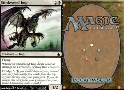 Magic the Gathering -MTG-Stinkweed Imp - Image 1