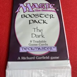1994 Magic: The Gathering “THE DARK” Factory Sealed Booster Pack *Ships Free* 742818065047 - Image 4