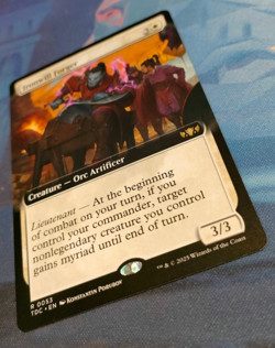 Ironwill Forger (Extended Art) - Tarkir Dragonstorm - NM (see pics) MTG - Image 3