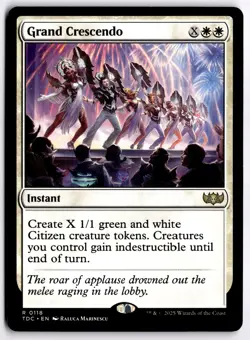 Grand Crescendo NM TDC Commander: Tarkir: Dragonstorm MTG - Image 1
