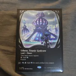 Uthros, Titanic Godcore (Borderless) - 0285 - Edge of Eternities - MTG NM/M - Image 1