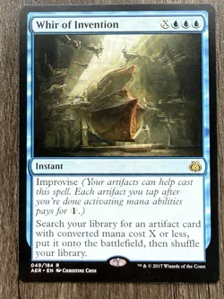 1x Whir of Invention Aether Revolt Regular MTG NM English - Image 1