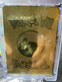 Mew ex Gold Metal Pokemon Card - *NM* - Image 2