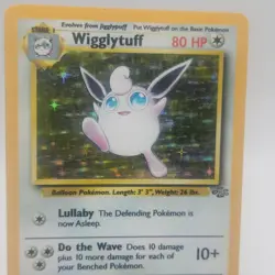 Pokemon TCG Wigglytuff Jungle 16/64 HoloUnlimited Rare/Lp!!! - Image 3