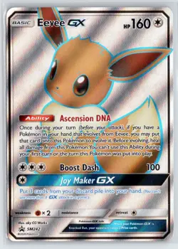 Pokemon SM Promos #SM242 Eevee GX NM - Image 1