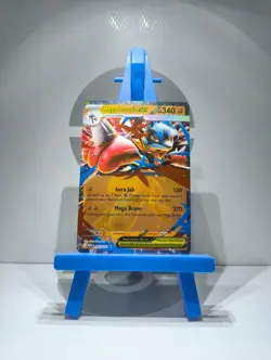 Mega Lucario ex 077/132 - Double Rare - Mega Evolution Base Set - Pokemon TCG - Image 1
