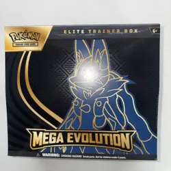 Pokemon TCG Mega Evolutions Lucario Elite Trainer Box ETB - IN HAND New Sealed - Image 1