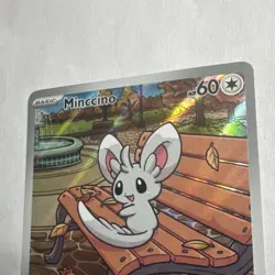 Pokemon Minccino Sv: Black Bolt Holo 60 HP 152/086 EN - Image 2