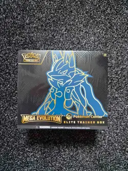 Pokemo Mega Evolution, Pokemon Center Edition, Elite Trainer Box, Sealed - Image 1