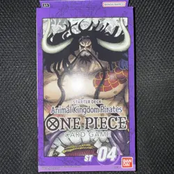 One Piece TCG Starter Deck 4: Animal Kingdom Pirates (ST-04) SEALED ENGLISH - Image 1