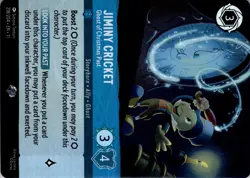 Disney Lorcana Jiminy Cricket Ghost Of Christmas Past Epic 218/204 Winterspell - Image 5