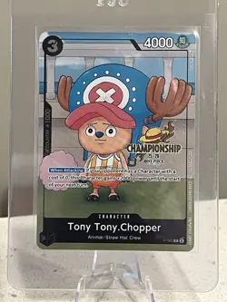 Tony Tony Chopper P-065 Championship Tournament Promo CS One Piece Card English - Image 3