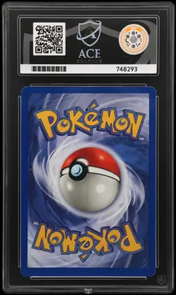 Ace 9 Pokemon Fossil Lapras Holo 10/62 Graded Pokemon Card - Image 2