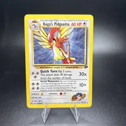 Koga's Pidgeotto - 27/132 - Pokemon Gym Challenge Unlimited Rare Card WOTC HP -g - Image 1