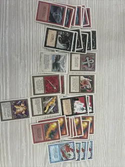 MTG 1994 Revised Edition Card Lot Of 36 - Good For Resale. Rare Cards $$ VG-LP - Image 1