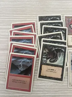 MTG 1994 Revised Edition Card Lot Of 36 - Good For Resale. Rare Cards $$ VG-LP - Image 2