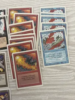 MTG 1994 Revised Edition Card Lot Of 36 - Good For Resale. Rare Cards $$ VG-LP - Image 5