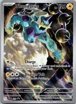 Thundurus SV: Scarlet & Violet Promo Cards 209 NM - Image 1