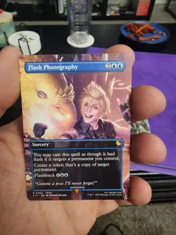 Flash Photography (Borderless) Commander: Final Fantasy Regular - Image 1