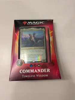 Magic the Gathering Timeless Wisdom Commander Deck - Image 1