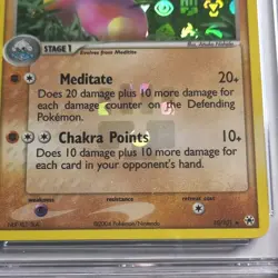 CGC 8.5 Medicham 10/101 EX Hidden Legends Reverse Holo 2004 Pokemon - Image 3