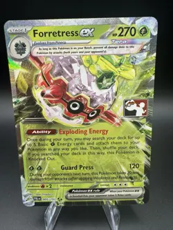 Forretress Ex 005/193 Pokemon Play! Prize Pack Series 4 Stamped Pack Fresh - NM - Image 1