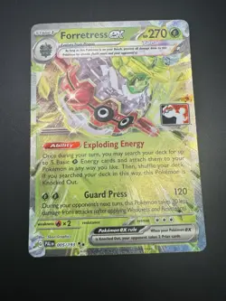 Forretress Ex 005/193 Pokemon Play! Prize Pack Series 4 Stamped Pack Fresh - NM - Image 4