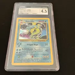 Pokemon Gyarados 6/102 Base Set Holo Vintage CGC 4.5 - Image 1