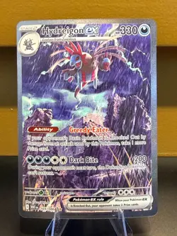 Hydreigon ex 169/086 Sv: White Flare Holo Pokemon Near Mint - Image 1