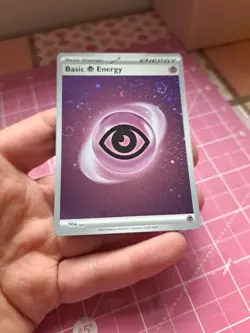 Pokemon TCG Scarlet & Violet 151 Basic Psychic Energy Cosmos Holo SVE EN 005 - Image 1