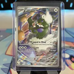 Pokemon TCG Tornadus SVP210 Black Star Promo Pokemon Center Stamped - Image 5