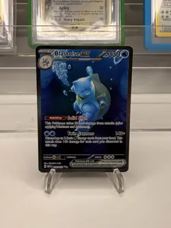 Pokemon TCG Blastoise ex Special Illustration Rare SV151 200/165 NM/Grade Ready - Image 1