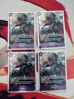 OPTCG 500 Years In The Future — (OP07-064) Sanji — Set Of 4 - Image 1