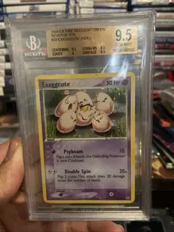 Pokemon TCG Exeggcute Card English, Fire Red, Leaf Green, Reverse Holo, 33/112 - Image 1