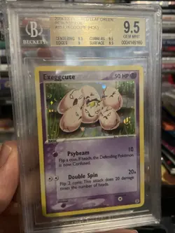 Pokemon TCG Exeggcute Card English, Fire Red, Leaf Green, Reverse Holo, 33/112 - Image 2