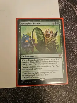 MTG Springleaf Parade Lorwyn Eclipsed Commander - Image 1