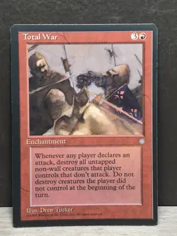 TOTAL WAR MAGIC MTG ICE AGE #221 1995 - Image 1