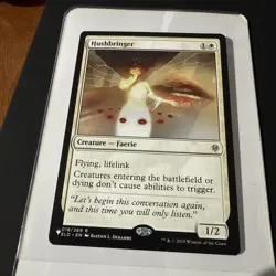 MTG Hushbringer #18-Throne of Eldraine ELD- Regular-NM - Image 1