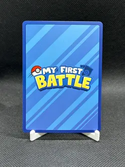 2023 Bulbasaur MY FIRST BATTLE STAMP PROMO card BLUE BORDER Pokemon TCG NM/LP - Image 3